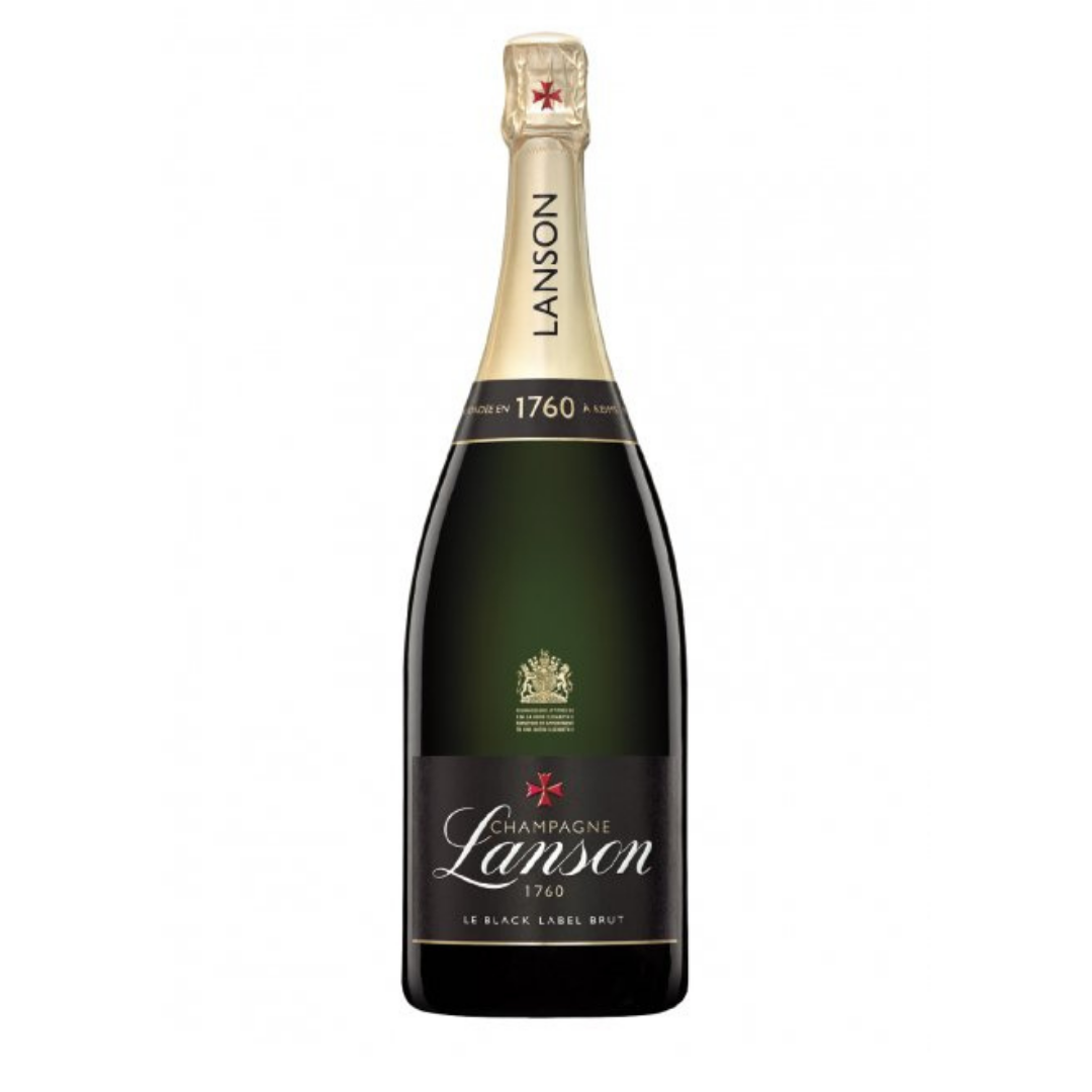 LANSON - BRUT BLACK LABEL MAGNUM (1.5 L) WOOD